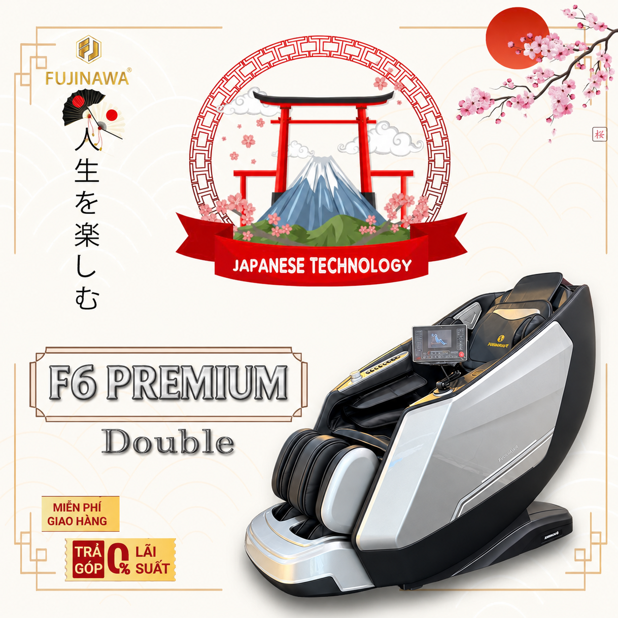 Fujinawa F6 PREMIUM - Double