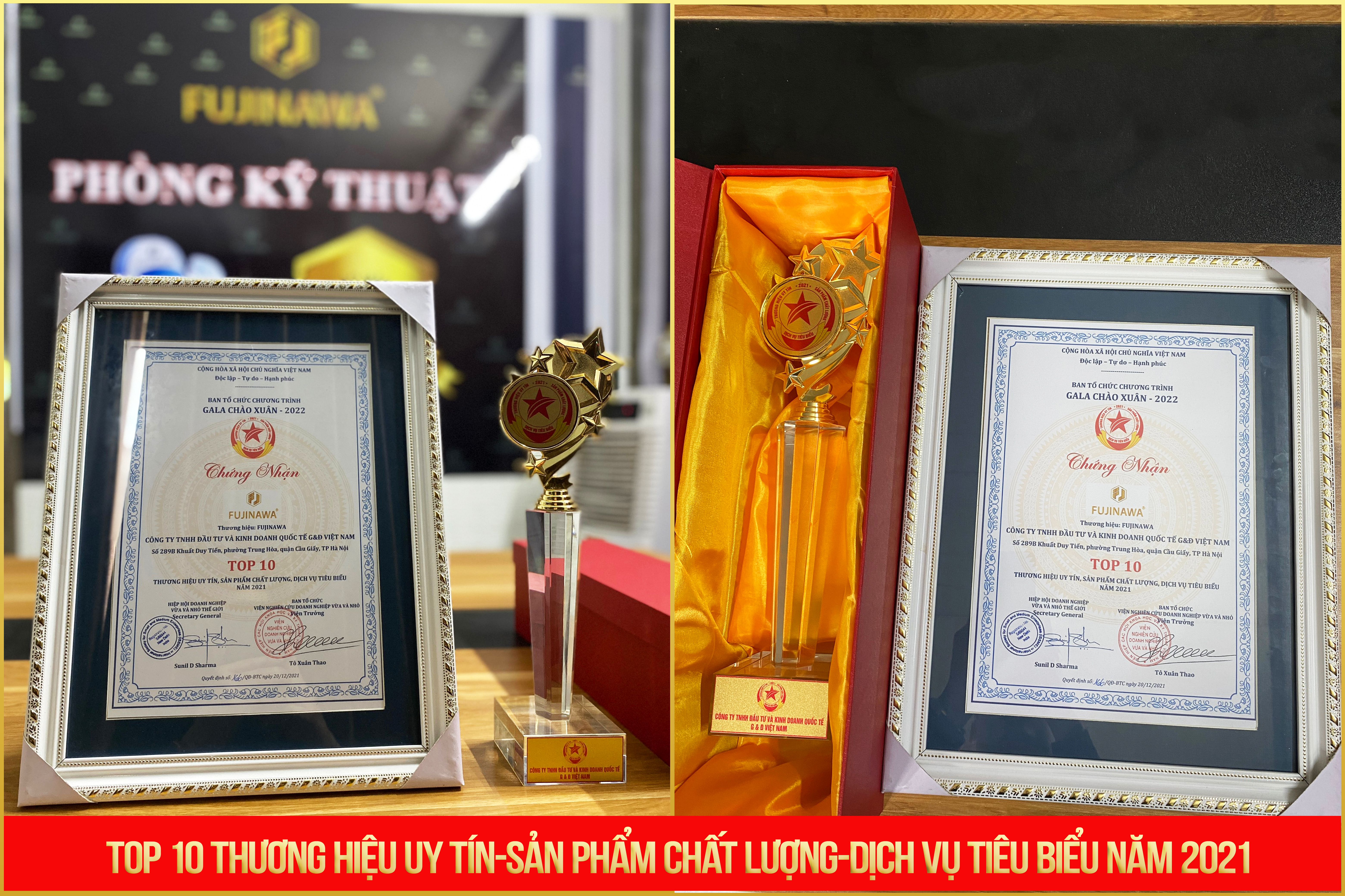 Vinh Danh Thương Hiệu